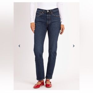 Levis 501 straight jeans
